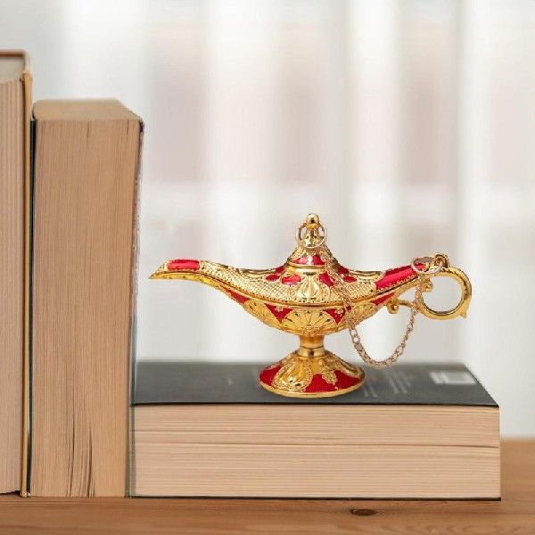 新品Aladdin Lamp Magic Genie Wishing Light Home Decoration - 图2