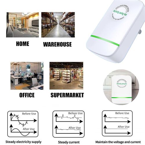 Power Energy Electricity Saving Box Socket Power Factor Save - 图0