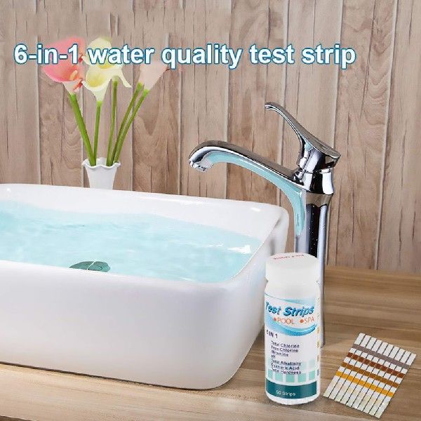 极速Chlorine Dip Test Strips Tub SPA Swimming Pool PH Tester - 图2