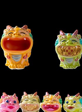 招财貔貅摆件钱罐创意电视柜办公室桌面工艺品装饰品家居玄关收纳