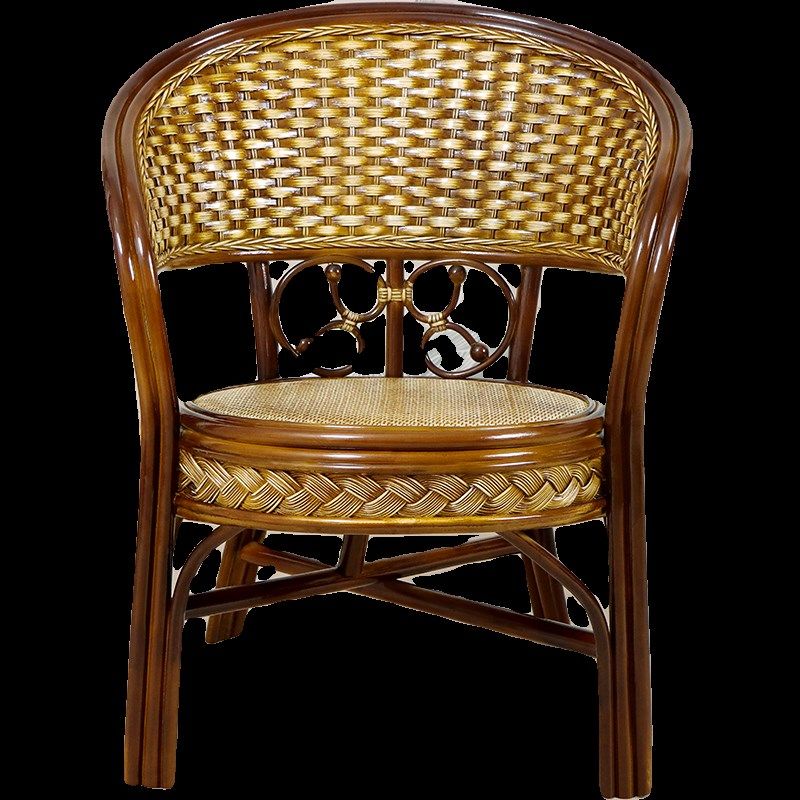 真藤椅老人单人靠背腾椅天然真藤编织休闲椅子阳台客厅藤椅三件套,淘宝优惠券,粉丝福利购,淘宝优惠卷