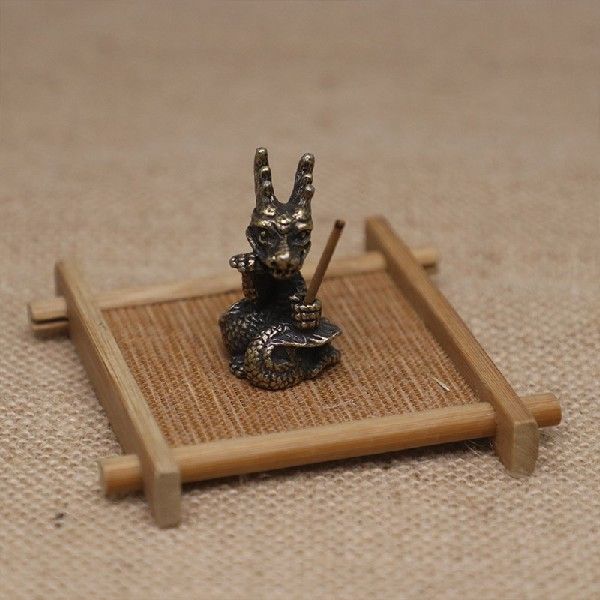 推荐Metal Stick Incense Holder Burner Censer Mini Chinese - 图2