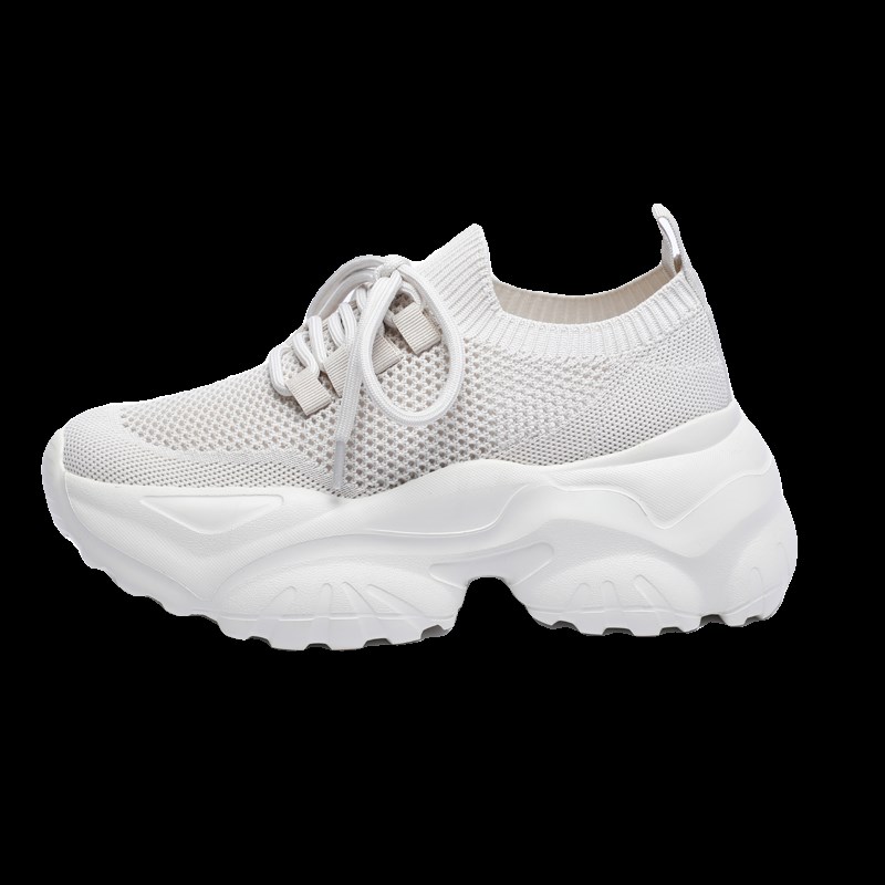 飞织老爹鞋小码女鞋313233休闲运动鞋轻便网面透气厚底松糕鞋春夏 - 图3