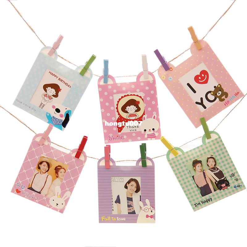 3 inch Colarful / Caltoon Walzr Hanging Frame Film Photo Fro - 图1