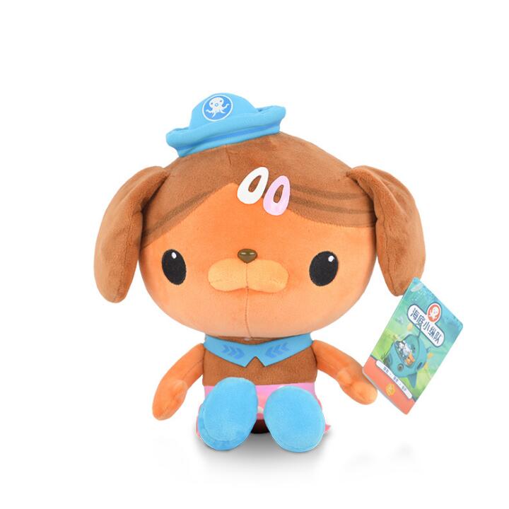 极速Original 13cm/19cm Octonauts Plush Toys Barnacles Peso K - 图2