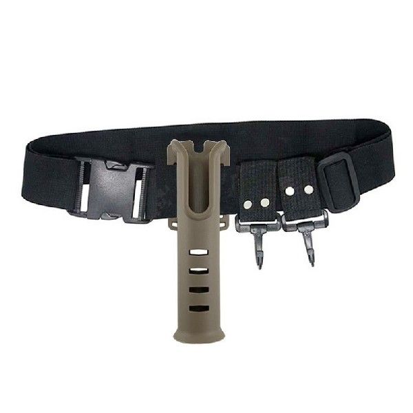 New Adjustable Fishing Rod Belt Fishing WMaist leot Fish RBd-图0