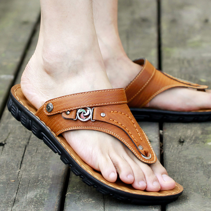 夏季拖鞋男士人字拖男潮流凉拖鞋男防滑休闲透气沙滩凉鞋夹脚厚底,淘宝优惠券,粉丝福利购,淘宝优惠卷