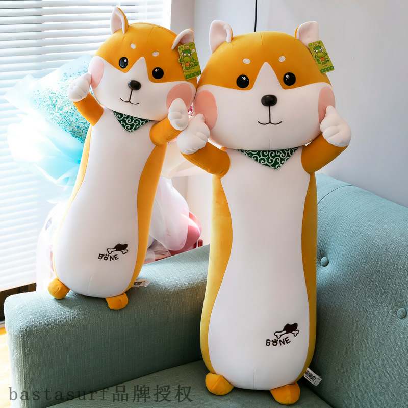 推荐Long husky plush toy firewood dog doll birthday gift hom - 图0