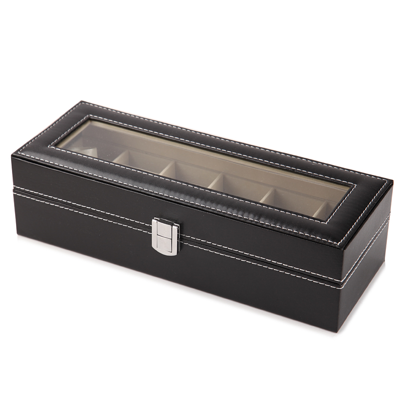 速发Leather watch storage box watch gift box packaging box w - 图3