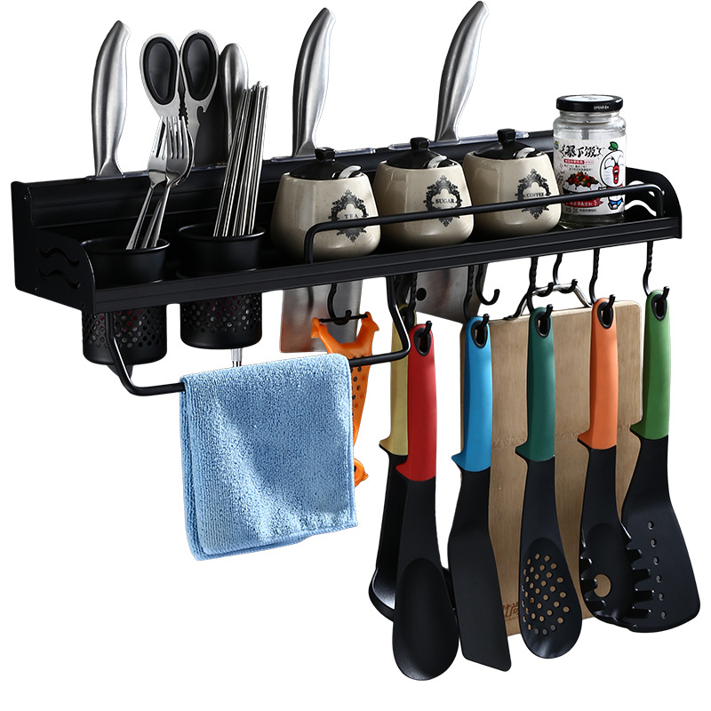 极速Kitchen shelf racks Storage Rack bottles Spice Tool Hold - 图3