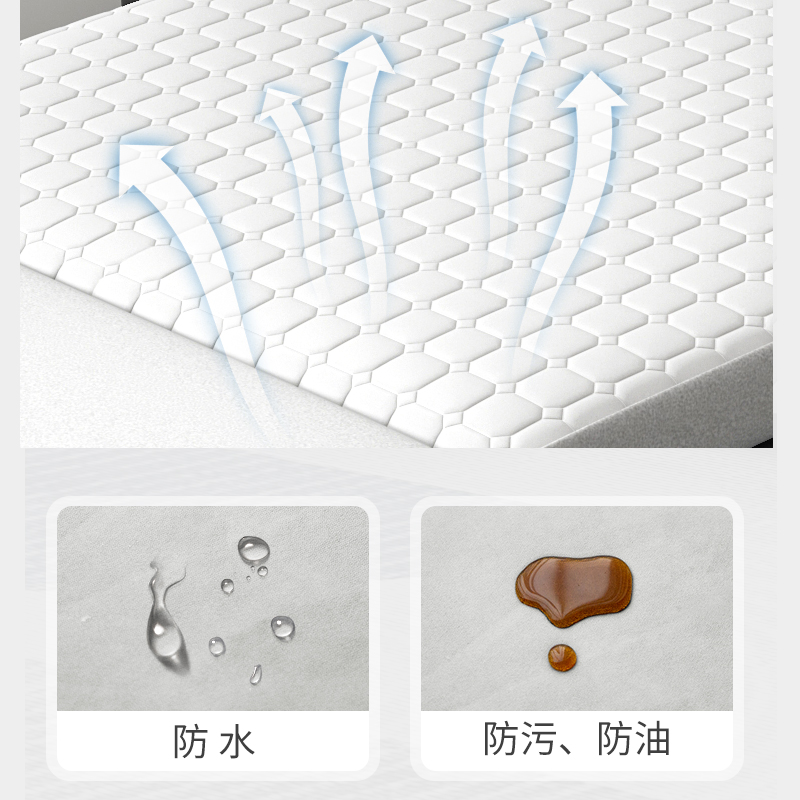 科技布收纳沙发床可折叠两用小户型简约客厅多功能卧室伸缩单人床 - 图1