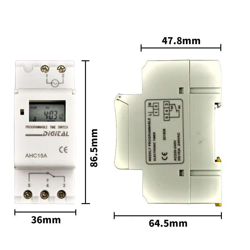 控制器定时开关22021时VV4V自动断电电R源定2导轨式时控 - 图0