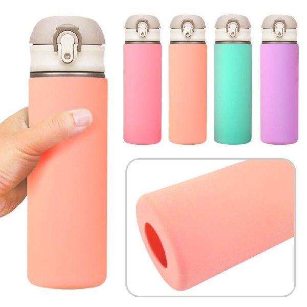 推荐Outdoor Sports Cup Cover Silicone Bottle Protective Wate - 图0