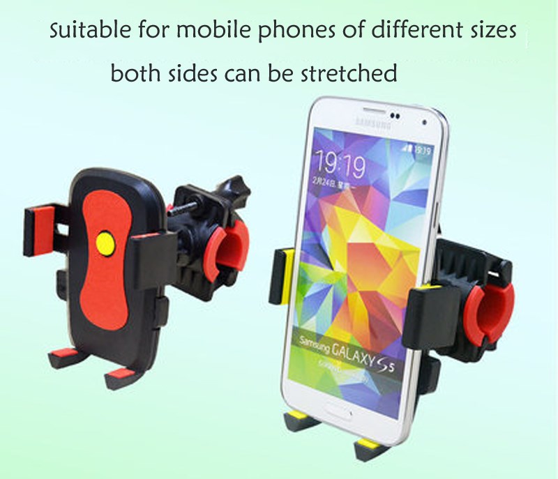 Bicycle Motorcycle Mount Mobile Phone Holder Universal 360 R-图3