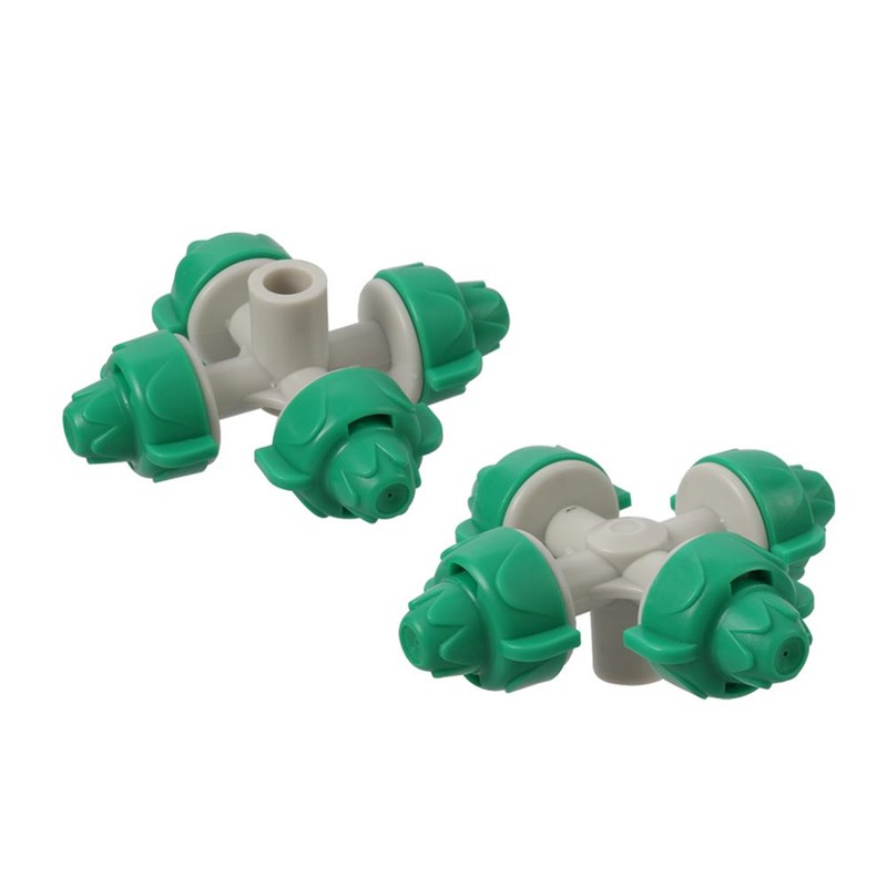 推荐100pcs Cross Misting Nozzles Agricultural Irrigation Sys - 图0