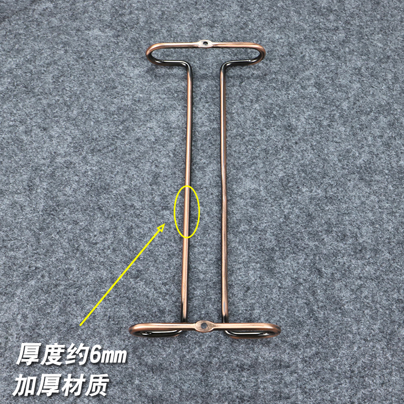 家用倒挂酒杯架纳米电镀红酒杯架悬挂倒挂架吊杯架高脚杯酒架酒柜