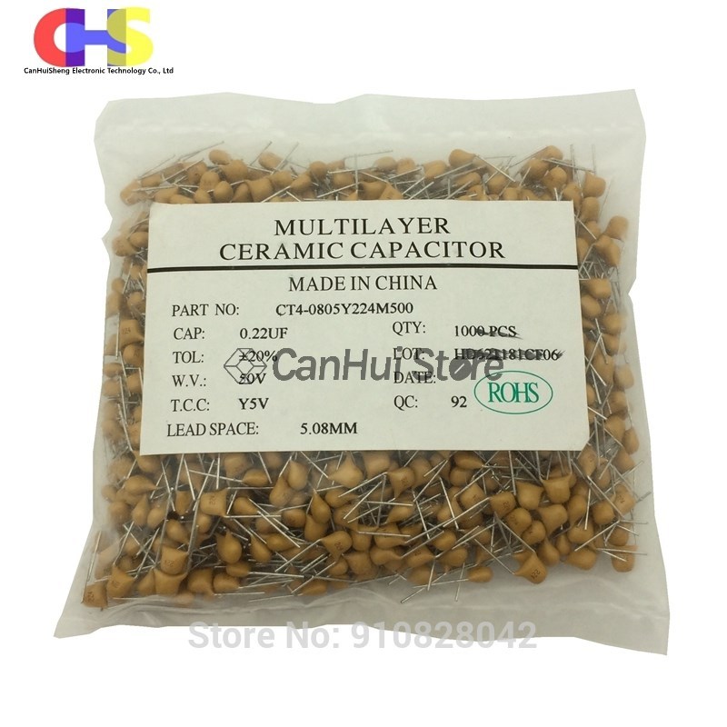 极速100pcs Multilayer ceramic capacitor 50V (100~106) 10pF~1 - 图3