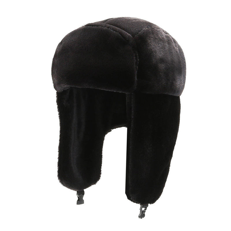 极速Fashion Women Bomber Hats Faux Fur Warm Thicken Earflap - 图0