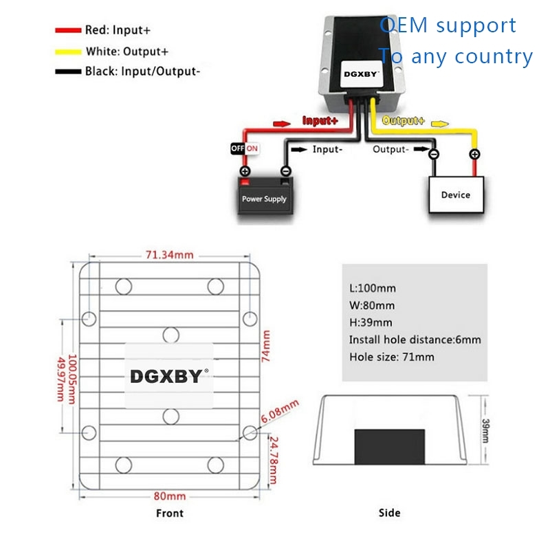 V to 06V DCapowenr supply stabiliz tion module 13-25V to - 图1