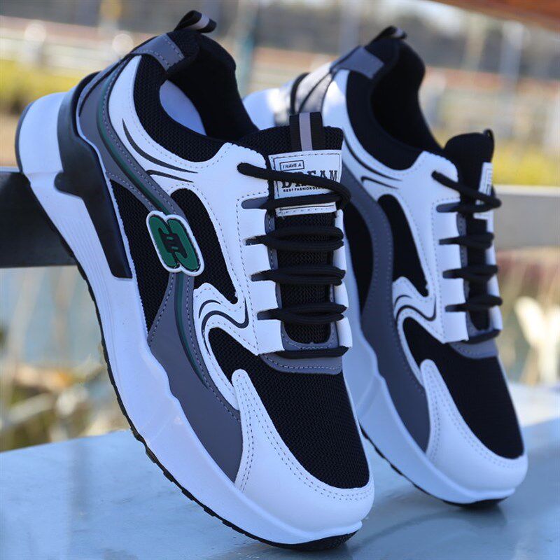 运动鞋子男网面透气潮男鞋百搭潮流休闲鞋软底防滑跑步鞋男网布鞋,淘宝优惠券,粉丝福利购,淘宝优惠卷