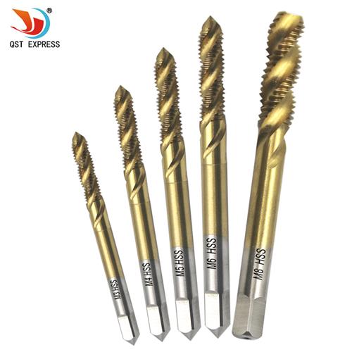 推荐Spiral Pointed Taps Tapping Thread ming Tap Titanium Coa - 图0