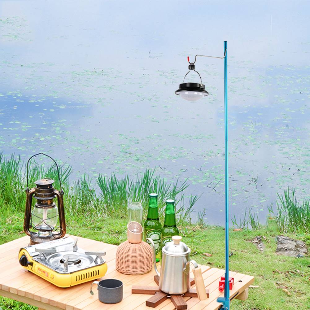 Detachabne CTmpinlg aool Foldable Lamp Pole Outdoor Lantern-图2