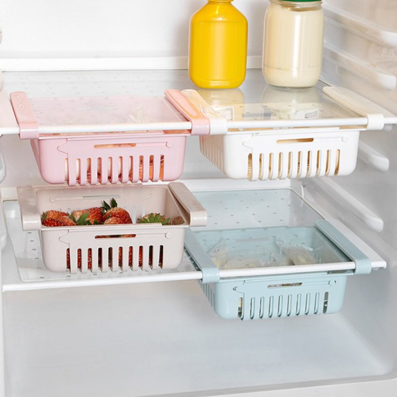 Shelf Basket-Holder Storage-Rack Fridge-Space-Saver Refriger - 图2