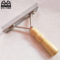 Subwooded horse comb Serrated Horse Comb Brush Wood Four Circles Brush Six Circles Brush horse Room Tools