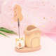 Cute girl heart cartoon student k student fresh pen holder creative fashion desktop stationery storage sticky notes folder stationery