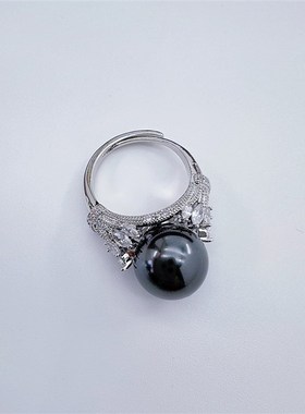 2025年新款开口可调节戒指女款小众设计高级感冷淡风戒指