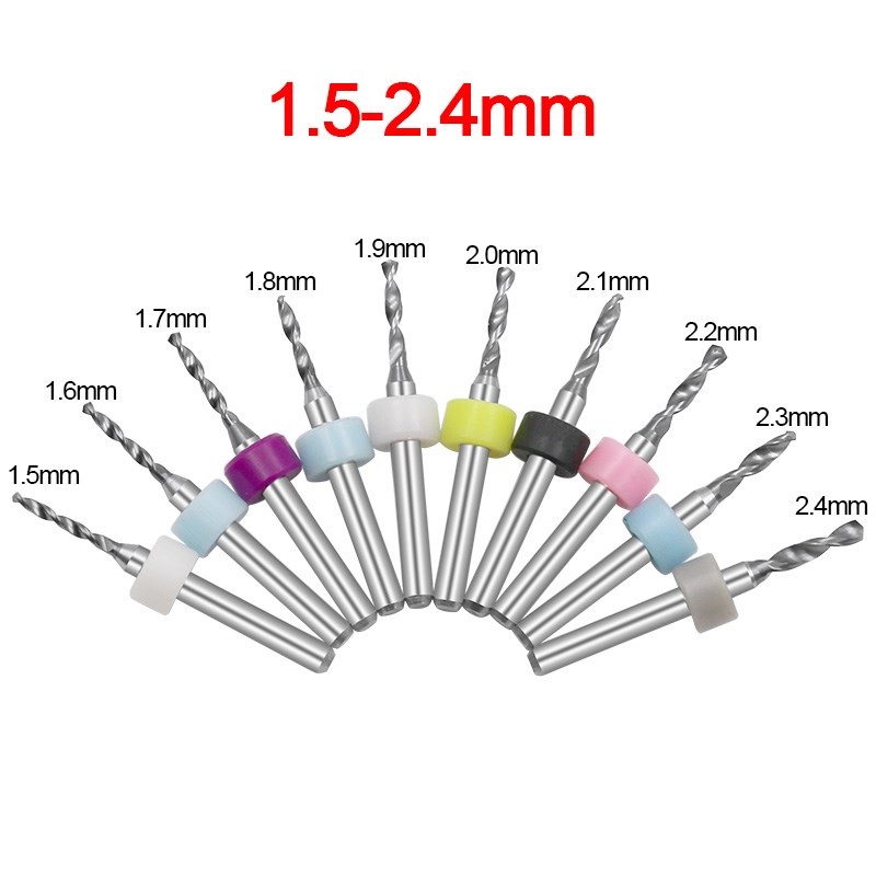 0.1-3.0mm Print Circuit Board Drill Bits Carbide Micro Drill - 图3