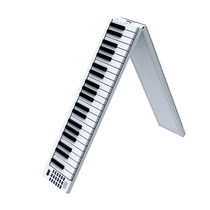 Fold Splicing Electronic Piano Professional 88 Key Portable Hand Roll Keyboard Preschool Teacher Adult Home Beginners Practice