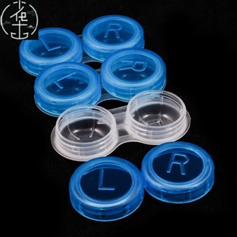 x0pcs GlassLs Cosmetic Contzact Lens Bo1 Portable eens Ca - 图3