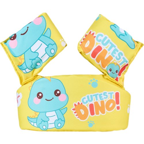 儿童卡通游泳手臂圈浮圈浮力救生衣幼儿宝宝游泳装备浮力背心 - 图3