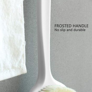 Recommended Bath Brush Comfy Bristles Long Handle Bath Shower Brushe