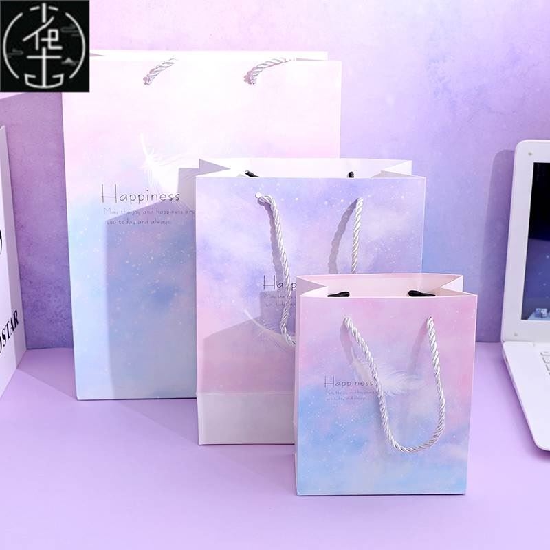 Paper Bagf birthday Gist Packaging Bag PMresent Bag wrapping - 图1