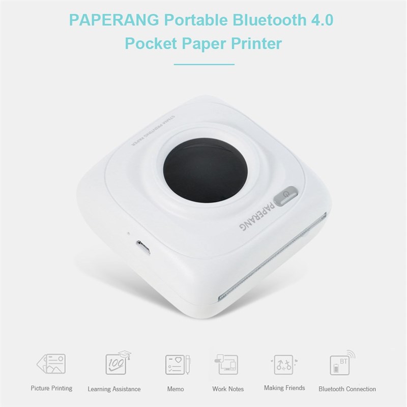 推荐PAPERANG P1 Portable Bluetooth Printer Thermal Photo Pri - 图0