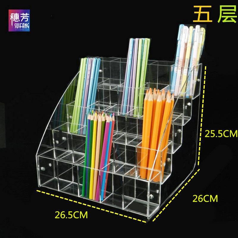 高档通笔架展示架商p创意亚用克力笔文具店中圆珠笔收纳插性托