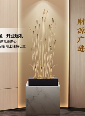 麦穗大麦装饰摆件客厅入户玄关招财旺宅乔迁新居公司高档开业礼品