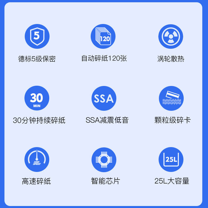 速发推荐【全自动进纸】科密碎纸机办公大功率商用家用小型电动办