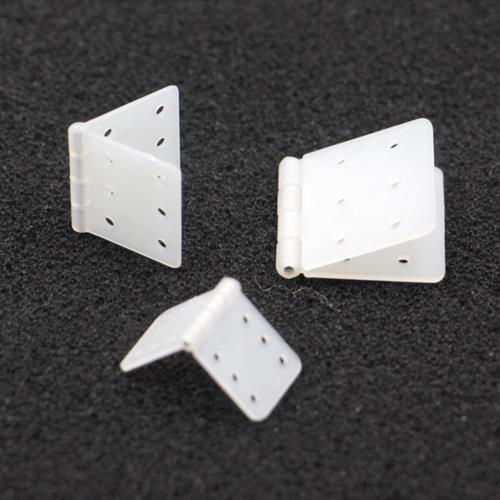 推荐20PCS RC Model Plane Aircraft Plastic Hinges Pinned  Fix - 图0