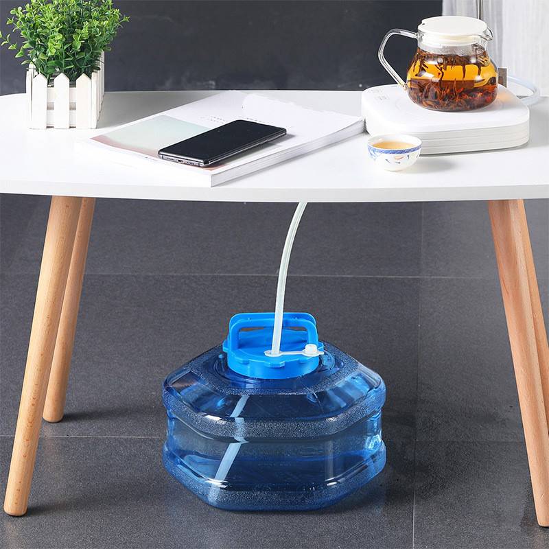 扁方矮水桶功夫茶泡茶储水桶茶几茶具茶台桶装矿泉纯净装饮水桶 - 图1