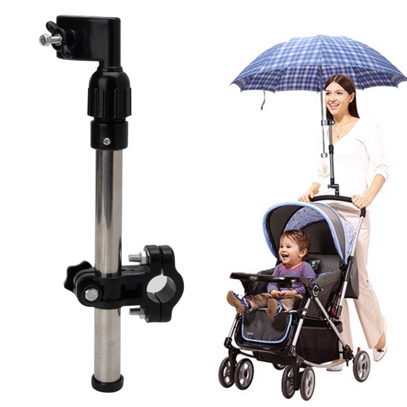 推荐Useful Baby Buggy Pram Stroller Umbrella Holder Mount St-图0