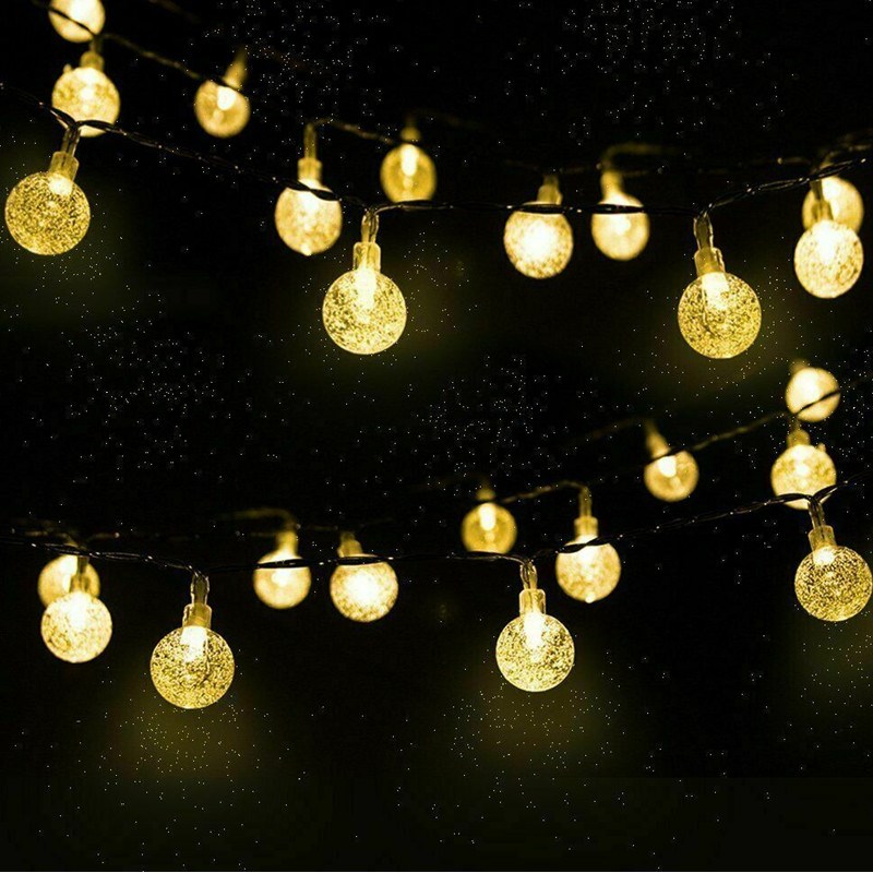 推荐Solar Powered 30 LED String Light Garden Path Yard Decor