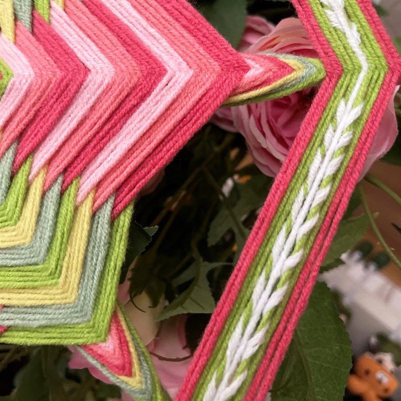 成品曼达拉手工毛线编织装饰工艺男女朋友送教师节礼物 DIY材料包,淘宝优惠券,粉丝福利购,淘宝优惠卷