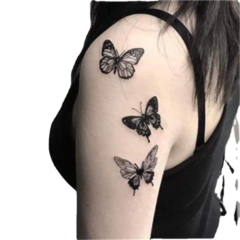 推荐Butterfly Tattoo Stickers Sexy Women Long-lasting Arm Ar - 图2