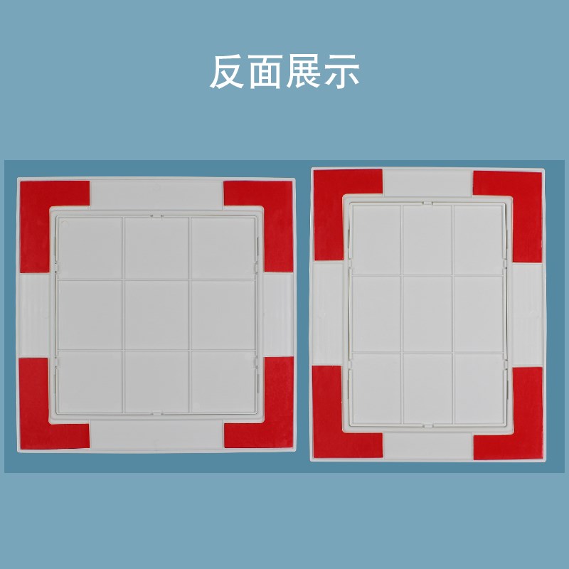 检修口管道大口径装饰盖板卡扣粘贴式装饰遮挡盖板墙洞口遮挡装饰 - 图2