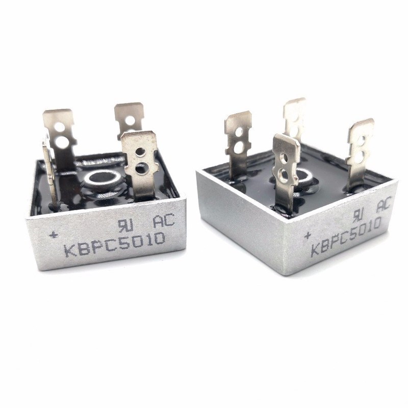 推荐2PCS/LOT KBPC5010 50A 1000V Diode Bridge Rectifier kbpc5 - 图0