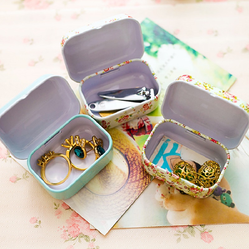 lorful mini tin box esaled jar pacHking boxes jewelry, ca - 图0