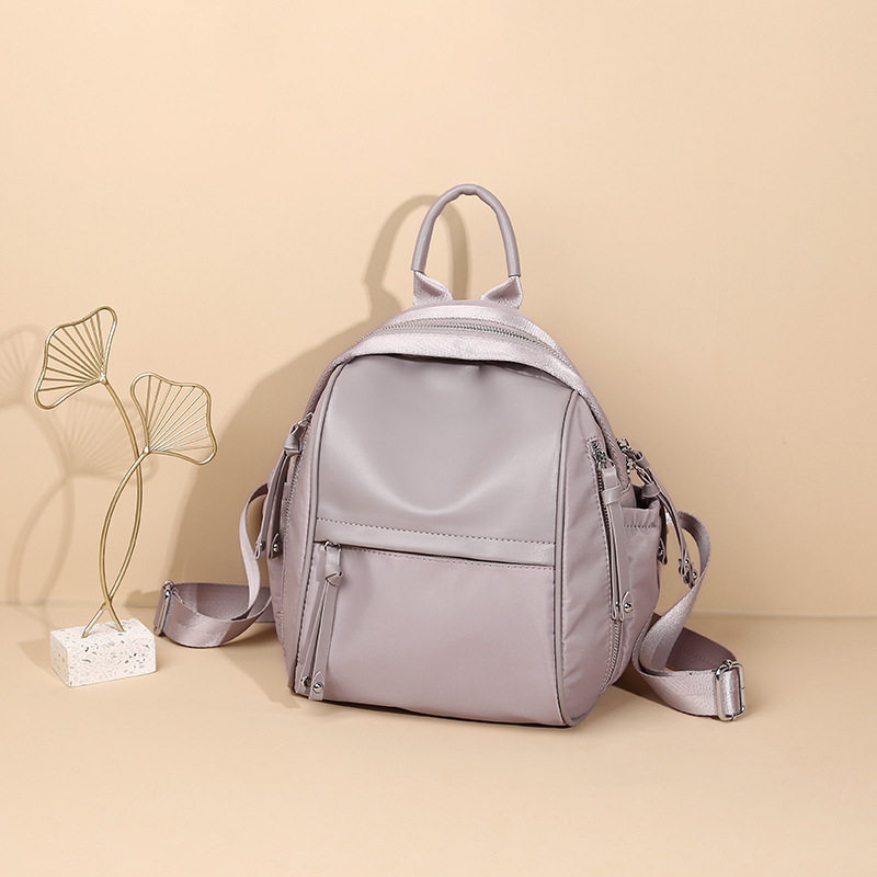 轻便双肩包女尼龙新款时尚百搭书包防水迷你小包帆布背包防盗百搭,淘宝优惠券,粉丝福利购,淘宝优惠卷